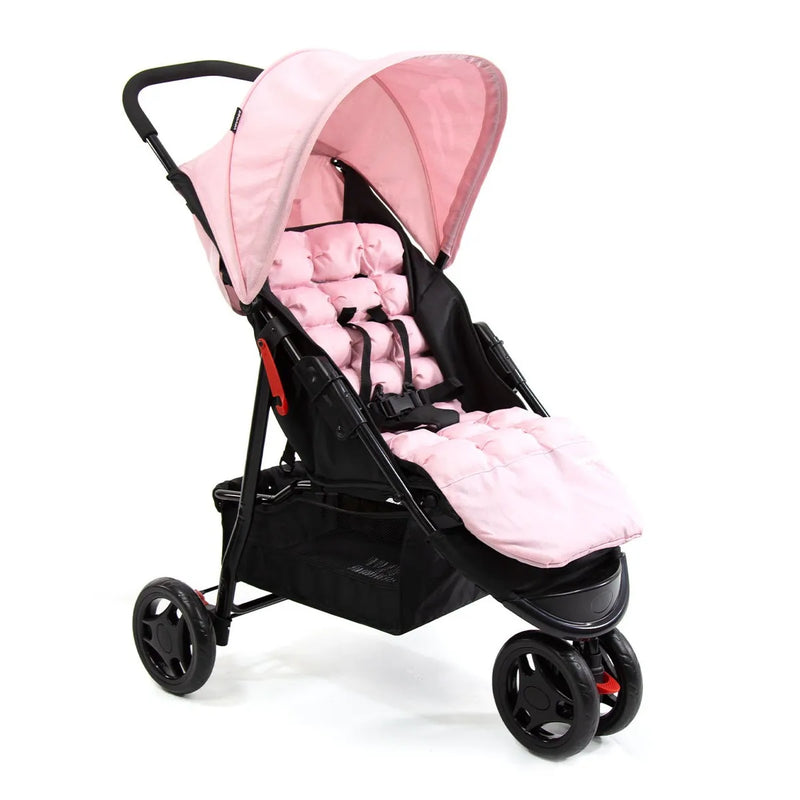 Carrinho De Passeio Para Bebê Delta (Até 15kg) Rosa - Voyage