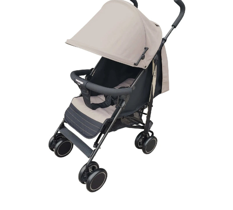 Carrinho De Passeio Para Bebê Park Até 15kgs Bege – Voyage