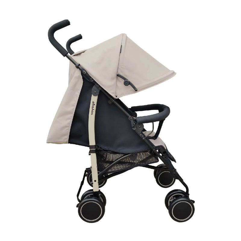 Carrinho De Passeio Para Bebê Park Até 15kgs Bege – Voyage