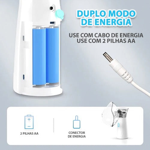 Inalador Nebulizer®  - Portátil e Super Silencioso