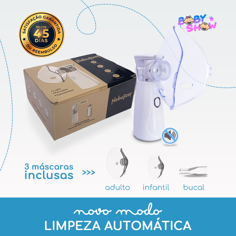 Inalador Nebulizer®  - Portátil e Super Silencioso