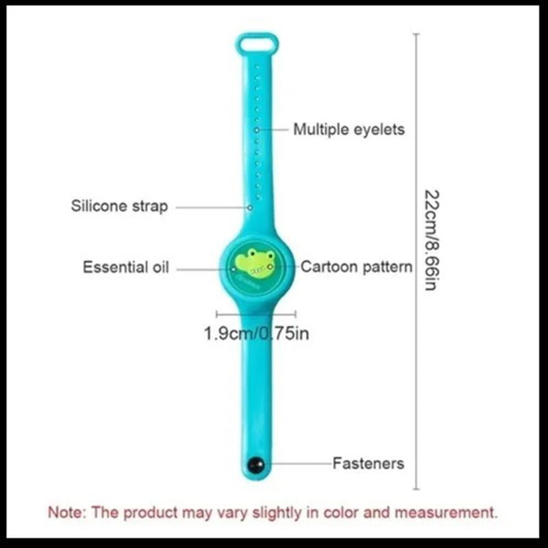 Relogio Infantil Anti Mosquito Repelente